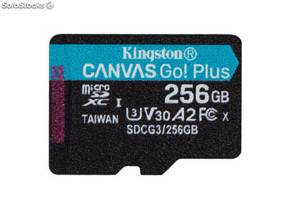Kingston Canvas Go! Plus MicroSDXC 256GB uhs-i SDCG3/256GBSP