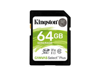 Kingston Canvas Select Plus 64GB sdxc uhs-i SDS2/64GB