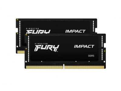 Kingston Fury Impact 32GB(2x16GB) DDR5 6000MT/s Black xmp KF560S38IBK2-32