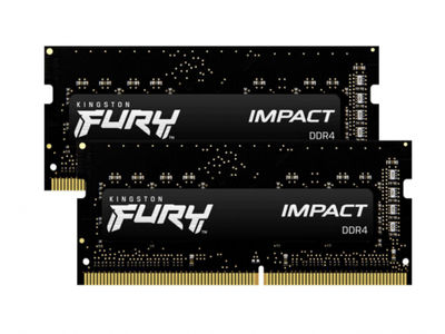Kingston Fury Impact DDR4 32GB(2x16GB) 2666MT/s DDR4 sodimm KF426S16IBK2/32