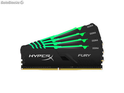 Kingston HyperX fury rgb DDR4 64GB 4 x 16GB dimm 288-pin HX434C16FB3AK4/64