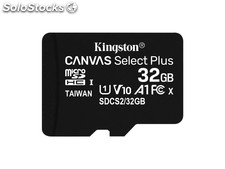 Kingston MicroSDHC 32GB Canvas Select Plus C10 uhs-i 100MB/s SDCS2/32GBSP