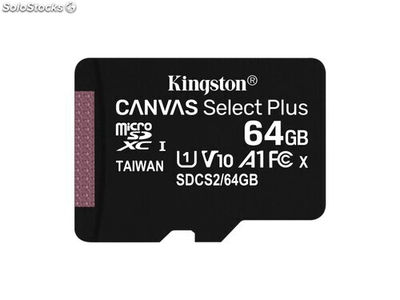 Kingston MicroSDXC 64GB Canvas Select Plus SDCS2/64GB-3P1A - Zdjęcie 2
