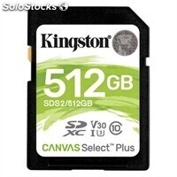 Kingston SDS2-512GB sdxc 512GB clase 10