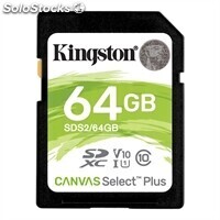 Kingston SDS2-64GB sd xc 64GB clase 10