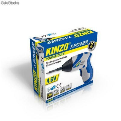 KiNZO akkuschrauber cordless screwdriver 4.6v