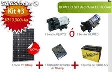 Kit #3 Bombeo solar para el hogar