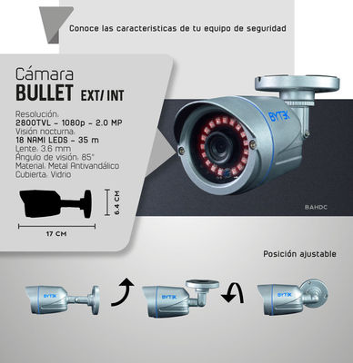 Kit 4 Cámaras Bullet - Foto 3