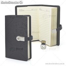 Kit Agenda com Pen Drive Removível