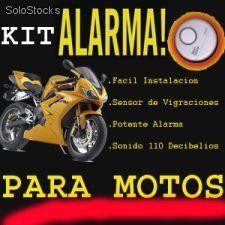 Kit Alarma para Motos (sensor de vibraciones pontente sirena 110 dbs)