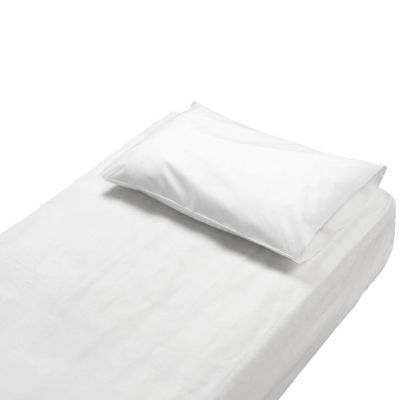 Juego de sábanas y almohada desechables para cama 200 x 90 cm
