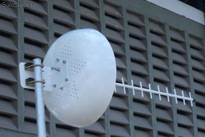 Kit antena cúbica para celular rural 24dbi - 1800a2100mhz - Foto 2