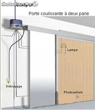 Kit automatisme pour portails coulissants jusqu&#39;à 600 Kg