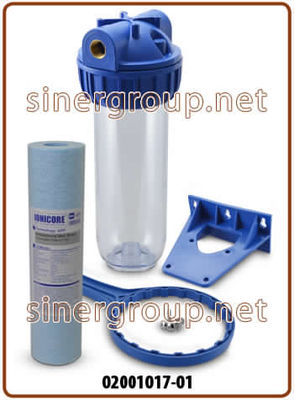 Kit Blue filtrazione completo contenitore standard 3 pezzi 10&amp;quot; - Foto 2