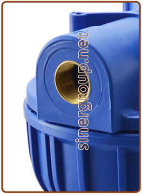 Kit Blue filtrazione completo contenitore standard 3 pezzi 10&amp;quot; - Foto 5