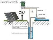 kit bombeo solar fotovoltaica Bloch KBS-60 con bomba sumergible. ref. PROD32004