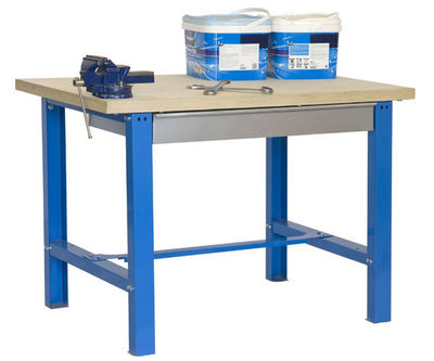 kit bt-6 box plywood 1800x750 bleu/bois, 865x1800x750mm, simonrack