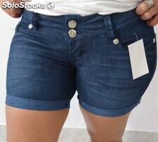 Kit C/ 50 Short Jeans Feminino Atacado