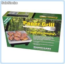 Kit churrasqueira descartável - PAPER GRILL LIGHT