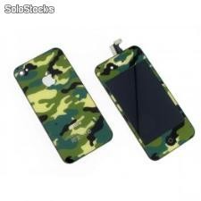 Kit Complet Iphone 4 et 4s(Ecran + Facade + Bouton) camouflage