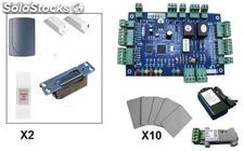 Kit control de accesos 2 puertas simples