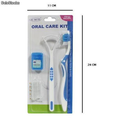 Kit de brosse à dents 4 pièces