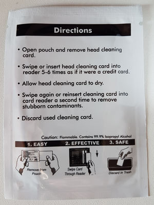 Kit de nettoyage pour imprimantes à cartes - Réf. Evolis: A5002 - Photo 3