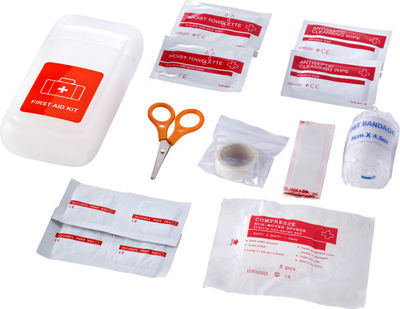 Kit de primeros auxilios en contenedor de PP. - Foto 3