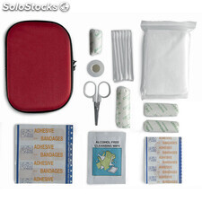 Kit de primeros auxilios rojo MIKC6423-05