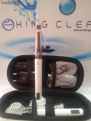 Kit doble cigarrillo electrónico Ego t lcd 1100 mah