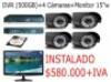 Kit dvr cctv+4 cámaras+m (ripe-dvr)