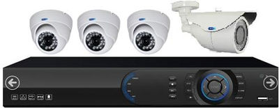 Kit DVR et 4 caméras de surveillance
