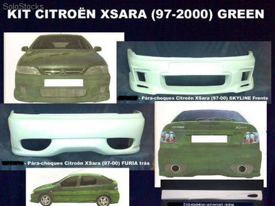 Kit Fibra - Citroen Xsara 1997-2000 - green
