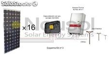 Kit fotovoltaico a red nº3