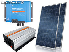 Kit Gerador Solar c/ 8 Paineis, c/ Baterias, Potencia 1200VA Saida 127V 5324WH /