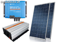 Kit Gerador Solar C/ 8 Paineis, C/ Baterias, Potencia 1200W Saida 220V 5324WH /