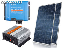 Kit Gerador Solar c/ 8 paineis,c/ Baterias,potencia 1500W Saida 127V 5324WH /