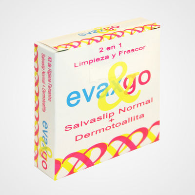 Kit higiénico Evax, compresa + toallita íntima