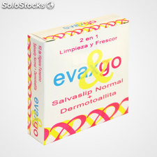Kit higiênico Evax, compressa feminina e toalhinha íntima