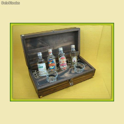 Kit Miniatura com Cachaça artesanal