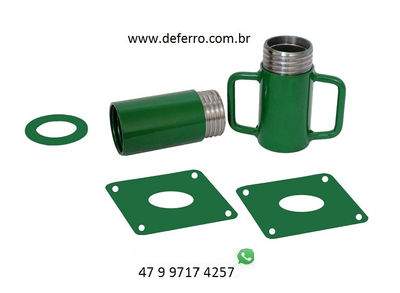 Kit p Escora Metalica Ajustavel tubos de 50,80 mm