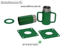 Kit p Escora Metalica Ajustavel tubos de 57,15 mm