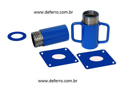 Kit p Escora Metalica Regulavel tubos de 42,20 mm - Foto 2