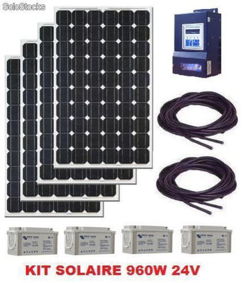 kit panneau solaire 1000w 24v complet