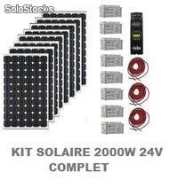 kit panneau solaire 2000w 24v complet