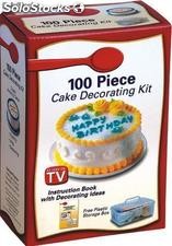 kit para decorar tartas fondan cake