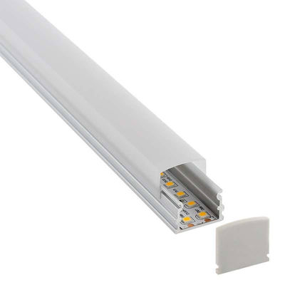 KIT - Perfil aluminio BOLL para tiras LED, 2 metros. Tienda Online LEDBOX.