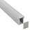 Kit - perfil aluminio foot step para fitas led 1 metro. Loja Online LEDBOX. - 1