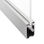 KIT - Perfil aluminio PROLUX para tiras LED, 120 cm. Tienda Online LEDBOX. - Foto 2