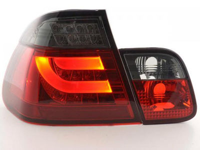 Kit pilotos traseros LED BMW serie 3 E46 berlina 02-05 rojo/negro